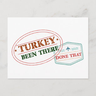 Die Türkei hat das geschafft Postkarte