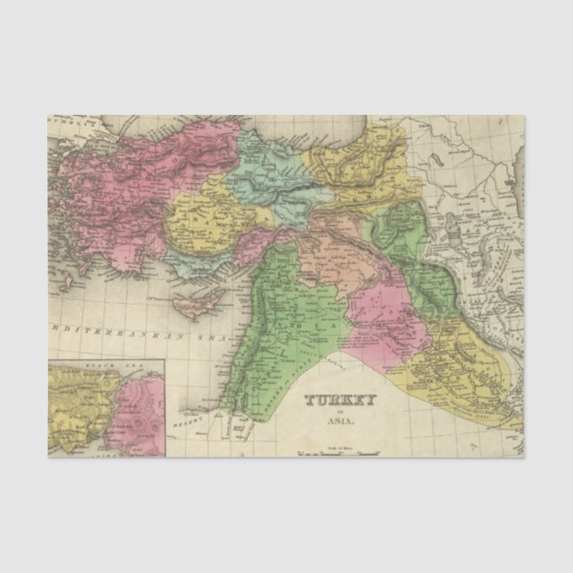 Die Türkei in Asien 2 Seidenpapier (Vorderseite)
