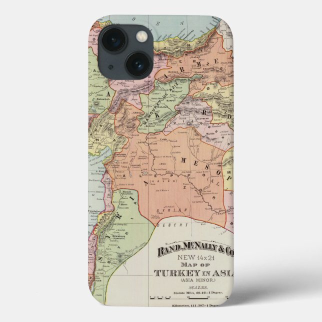 Die Türkei in Asien 6 Case-Mate iPhone Hülle (Rückseite)