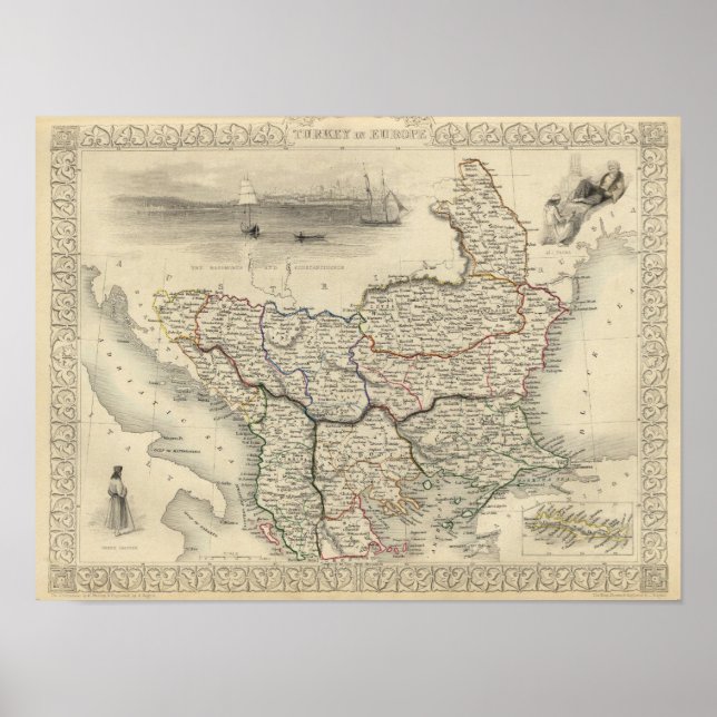 Die Türkei in Europa Poster (Vorne)