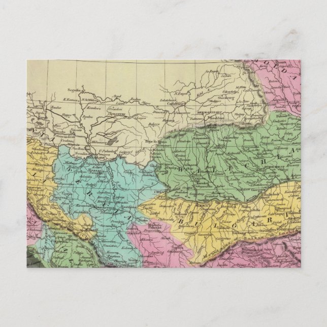 Die Türkei in Europa Postkarte (Vorderseite)