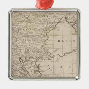 Die Türkei, in Europa und in Ungarn Ornament Aus Metall