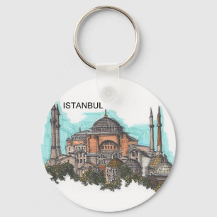 Die Türkei Istanbul Hagia Sophia (durch St.K) Schlüsselanhänger