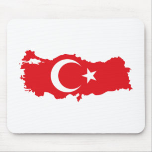 DIE TÜRKEI-KARTE MOUSEPAD