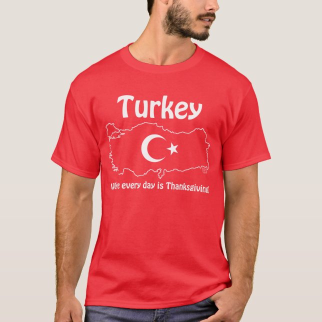 Die Türkei T-Shirt (Vorderseite)