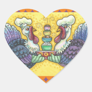 DIE TÜRKEI UND ALLE FIXINS ERNTEDANK STICKERS HART