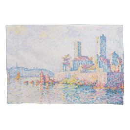 Die Türme von Antibes (von Paul Signac) Kissenbezug