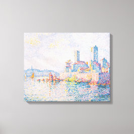 Die Türme von Antibes (von Paul Signac) Leinwanddruck