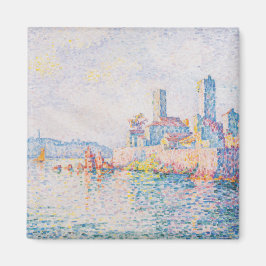 Die Türme von Antibes (von Paul Signac) Magnet