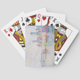 Die Türme von Antibes (von Paul Signac) Spielkarten