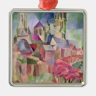 Die Türme von Laon, 1911 Ornament Aus Metall