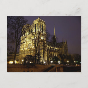 Die Türme von Notre Dame in Paris Postkarte