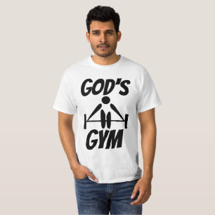Die TURNHALLE des GOTTES christliche T - Shirts