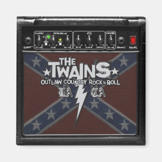 Die TWAINS Dixie Amp Magnet! Magnet