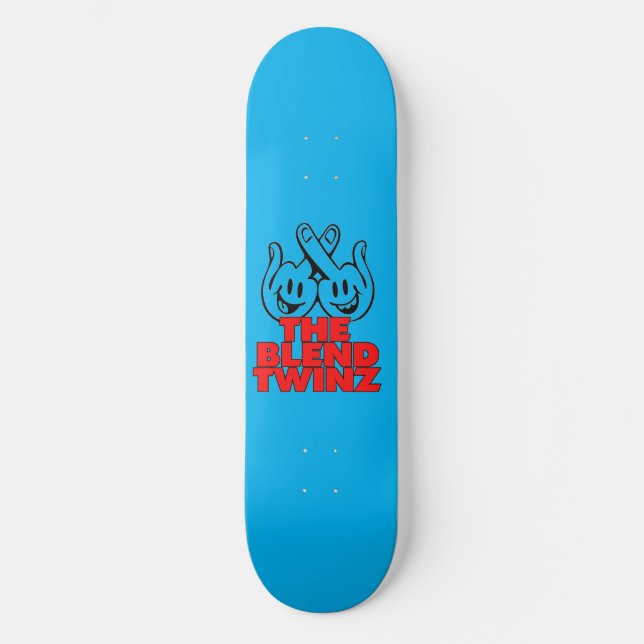 Die Twinz-Skateboard-Mischung Skateboard (Vorderseite)