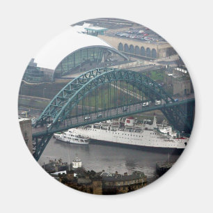 Die Tyne-Brücke Magnet