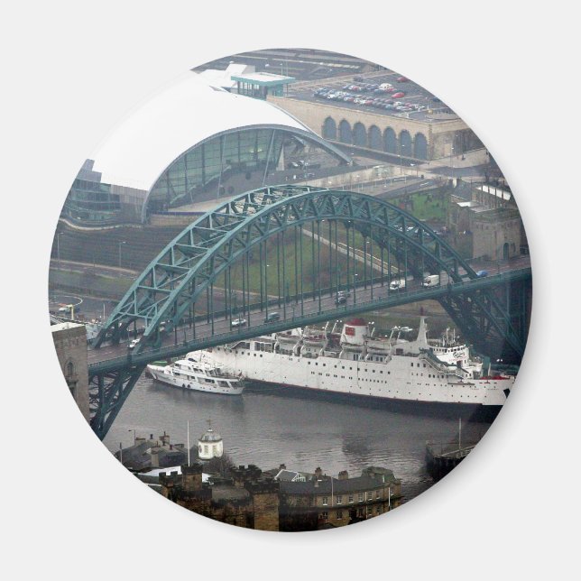Die Tyne-Brücke Magnet (Vorne)