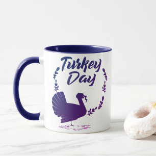 Die Typografie des schönen Türkei-Tags mit der Tür Tasse