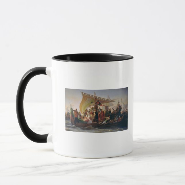 Die Überfahrt des Bosphorus Tasse (Links)