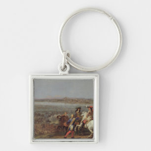 Die Überfahrt des Rheins, am 12. Juni 1672 Schlüsselanhänger