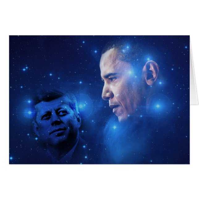 Die Übergabe der Torch, John F. Kennedy Barack Oba (Vorderseite (Horizontal))