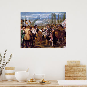 Die Übergabe von Breda, Kunst, Poster