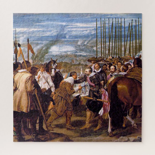 Die Übergabe von Breda, Kunst, Puzzle (Vertikal)