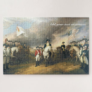 Die Übergabe von Lord Cornwallis in Yorktown, Puzzle