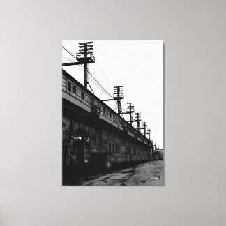 Die überholte amerikanische Industrie - industriel Leinwanddruck