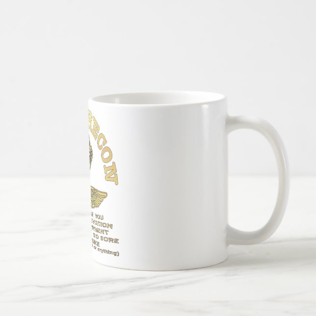 Die überholte Kraft versprechen wir Sie…. Tasse (Rechts)
