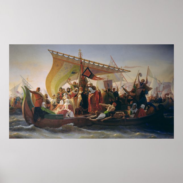 Die Überquerung des Bosporus Poster (Vorne)