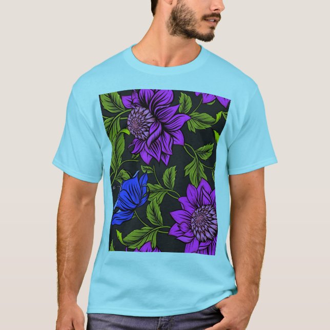 Die Überraschung der Blumen T-Shirt (Vorderseite)