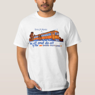Die Ufer-schnelle Linie Laufkatze-Service T-Shirt