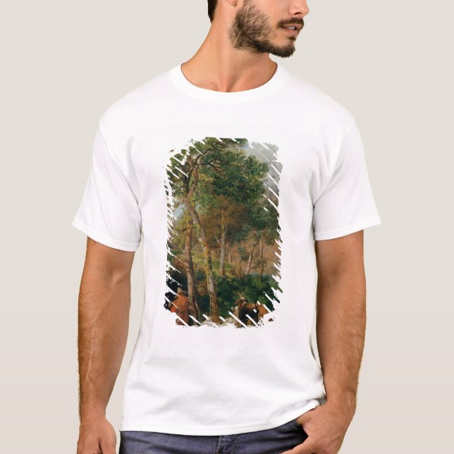Die Ufer von See Lecco T-Shirt (Vorderseite)