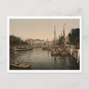 Die Uferbefestigung, Rotterdam, Niederlande Postkarte