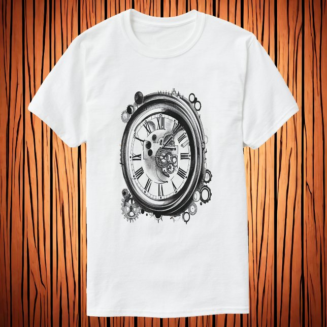 Die Uhr | Art der AI T-Shirt (Von Creator hochgeladen)