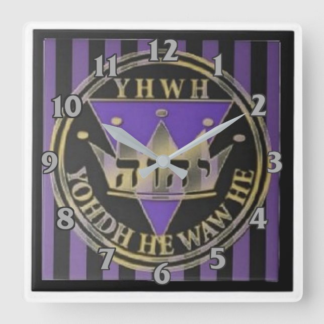 Die Uhr der göttlichen Streifen (Vorderseite)