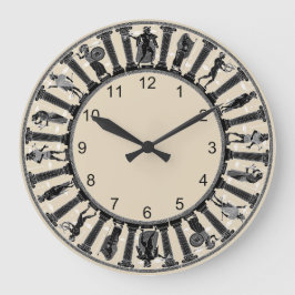 Die Uhr der griechischen Gottheiten
