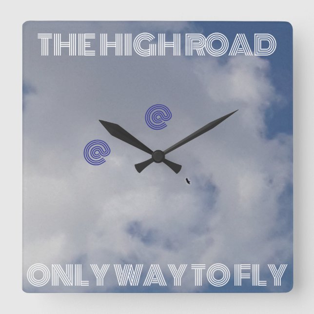 Die Uhr der hohen Straße (Vorderseite)