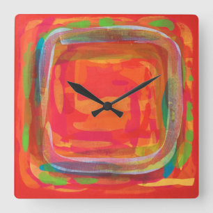 Die Uhr der Rohrwand