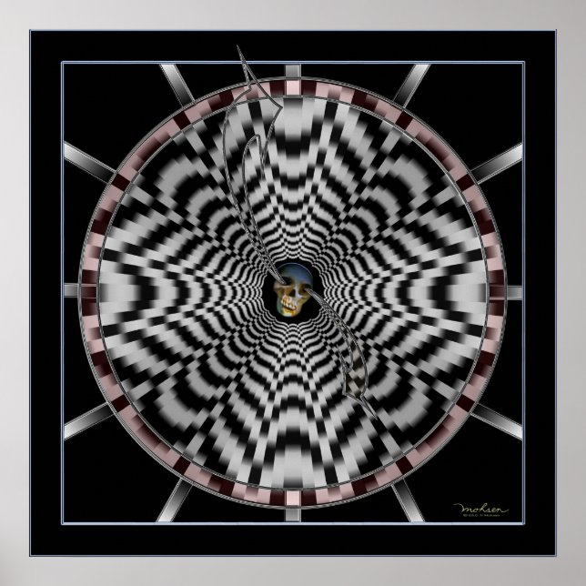 Die Uhr des glatten Peitschens Poster (Vorne)
