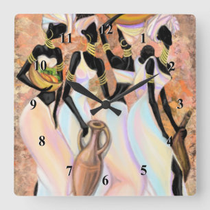 Die Uhr für afrikanische Frauen