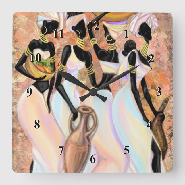 Die Uhr für afrikanische Frauen (Vorderseite)