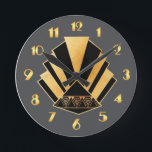 Die Uhr im Art-Deco-Stil<br><div class="desc">Ich habe diese hübsche Wand im Art-Déco-Stil in Grau, Schwarz und Gold kreiert. Ich Liebe die Ergebnisse! Der graue Hintergrund fügt dieser Uhr eine Raffinesse hinzu. Ich hätte Liebe, diese Uhr auf meiner Zuhause zu haben. Sooo Art Deco und würde wirklich gut aussehen in jedermanns Zuhause. Eine Touch der Klasse!...</div>