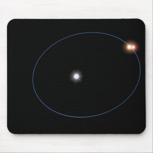 Die Uhrmacherbahn eines Triple-Star-Systems Mousepad