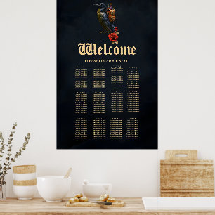 Die Uhrwerkslieferung des Raben Poster