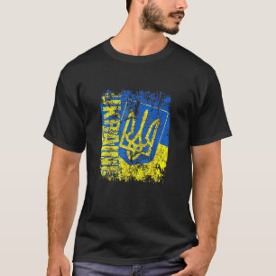 Die ukrainische Fahne ukrainische Liebe ist stolz  T-Shirt