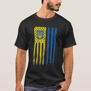 Die ukrainische Flagge störte Ideen T-Shirt