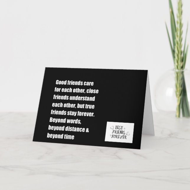 DIE ULTIMATIVE **BESTE FREUNDLICHKEIT-KARTE** KARTE (Vorderseite)