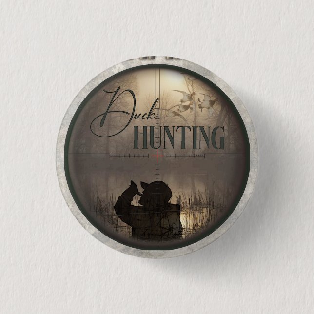 Die ultimative Entenjagd Button (Vorderseite)